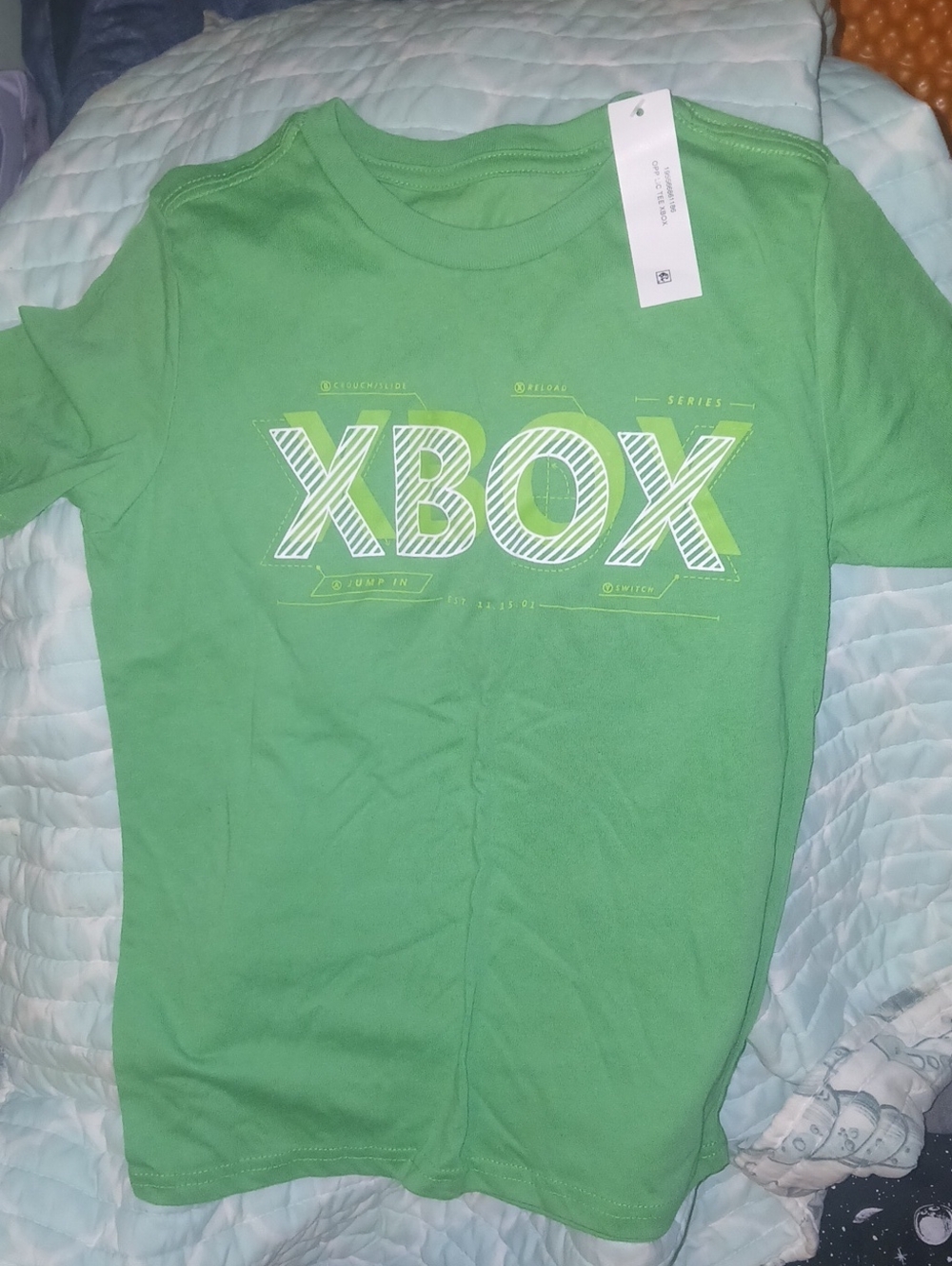 Xbox Green Kids Graphic Tee